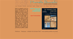 Desktop Screenshot of mariellebonnefoi.com
